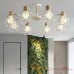 Потолочная люстра CORF B3 White 8 lamps ImperiumLoft