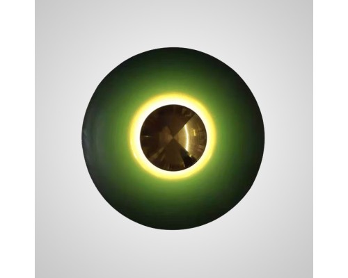 Настенный светильник ALESTA D30 Green ImperiumLoft