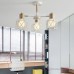 Потолочная люстра CORF B3 Champagne 3 lamps ImperiumLoft