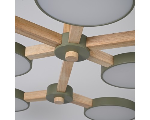 Потолочная люстра TURNA Хаки ImperiumLoft