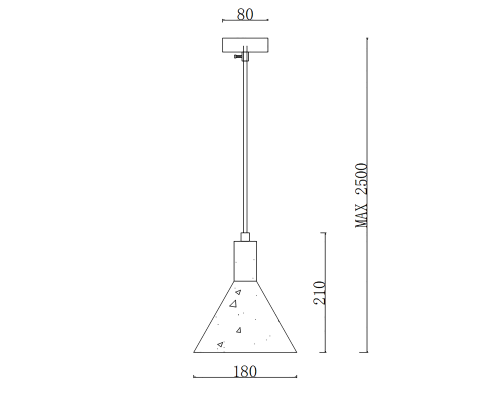 Подвесной светильник OLAUG white ImperiumLoft