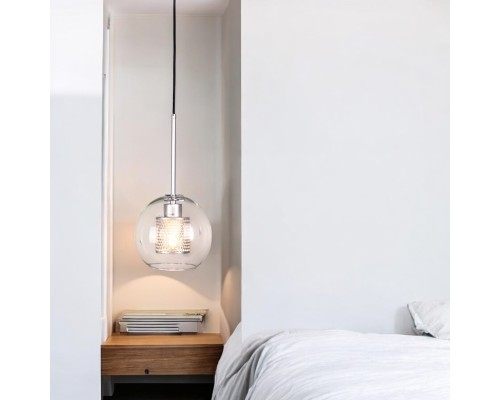 Подвесной светильник CATCH silver D24