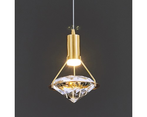 Подвесной светильник GLASGOW brass