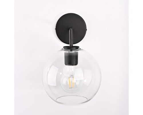 Бра RH Utilitaire Globe Shade Single Sconce Black