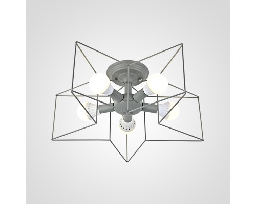 Потолочная люстра ASTERI Gray