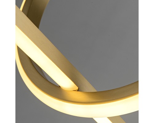 Подвесной светильник MOFFIT B LONG L90 Brass