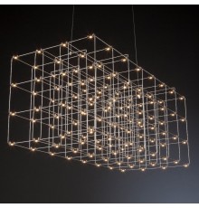 Подвесная люстра Quasar Cosmos Square LED pendant light 120/120/120 ImperiumLoft