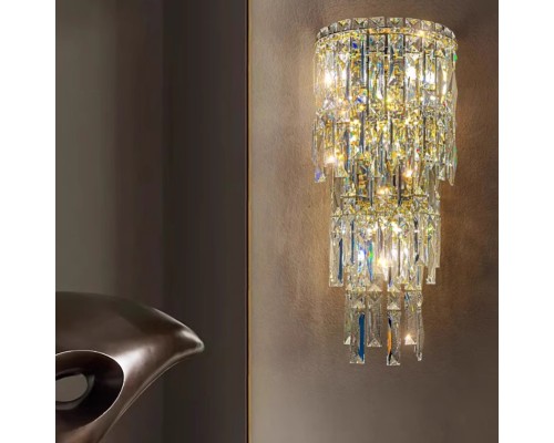 Настенный светильник Crystal Cascade ImperiumLoft
