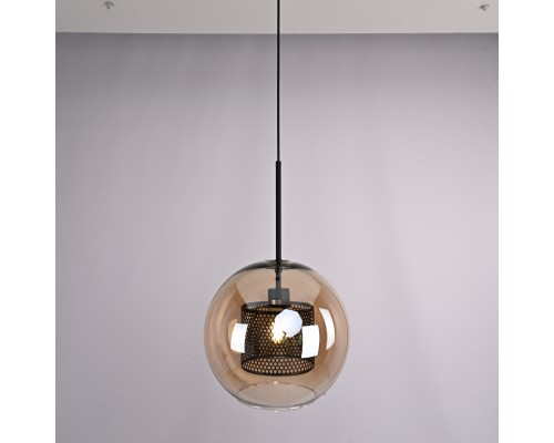 Подвесной светильник CATCH AMBER Ball L D30 ImperiumLoft