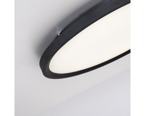 Потолочный светильник EXTRASLIM D50 Black ImperiumLoft