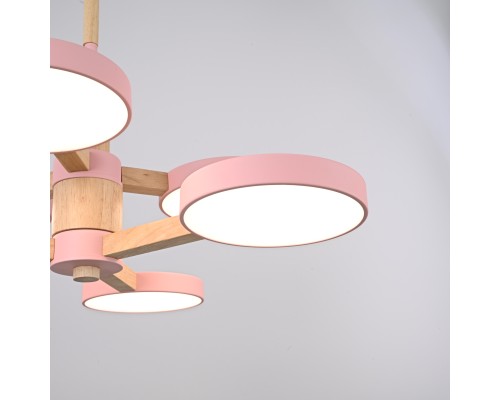 Люстра на штанге TURNA DBL L6 Pink