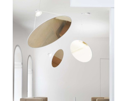 Подвесной светильник Zoi D50 Silver ImperiumLoft