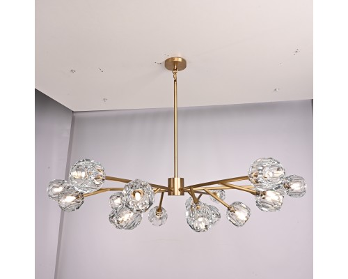 Люстра на штанге Boule De Cristal Round Chandelier 18