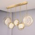 Дизайнерская люстра на штанге ЛУНА lighting collection L100 ImperiumLoft