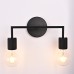 Бра RH Utilitaire Double Sconce Black