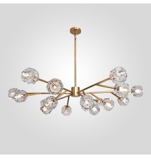 Люстра на штанге Boule De Cristal Round Chandelier 18 ImperiumLoft