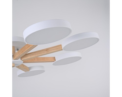 Потолочная люстра TURNA 8 White