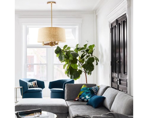 Люстра на штанге Jorgenson Beige