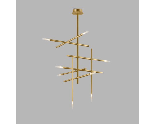 Люстра на штанге TRAVERSE H105 Gold ImperiumLoft