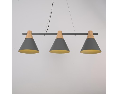 Реечный подвесной светильник NEXT Gray ImperiumLoft