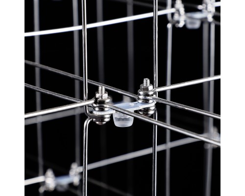 Подвесная люстра Quasar Cosmos Square LED pendant light 80/80/200 ImperiumLoft