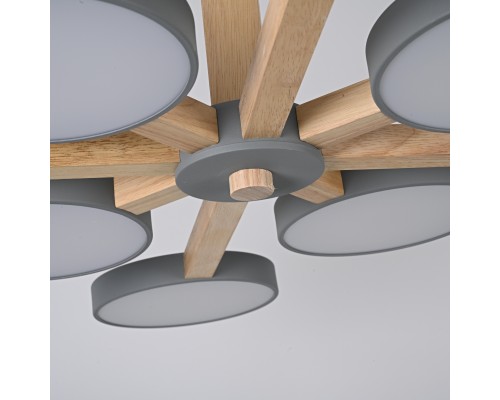 Потолочная люстра TURNA L8 Grey