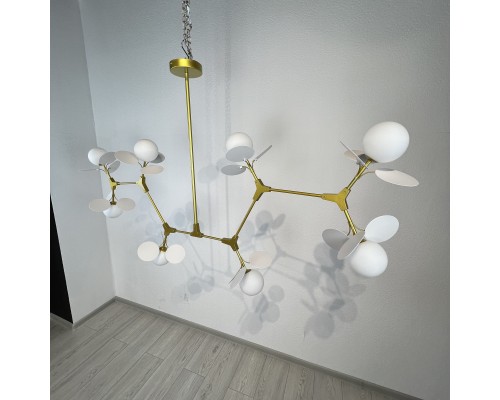 Люстра на штанге Light of MATISSE M L120 White ImperiumLoft