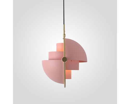 Подвесной светильник Louis Weisdorff Gubi Multi-lite Pendant Pink ImperiumLoft
