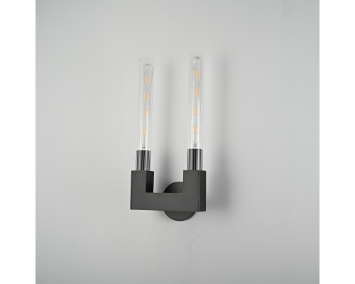 Бра CANELLE wall lamp DOUBLE Sconces Black ImperiumLoft