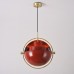 Подвесной светильник Louis Weisdorff Gubi Multi-lite Pendant Red ImperiumLoft
