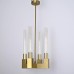 Люстра на штанге CANELLE Pendant lamp 4 Modern Brass