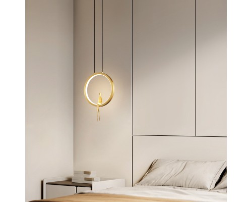 Подвесной светильник REMUS ONE Brass ImperiumLoft