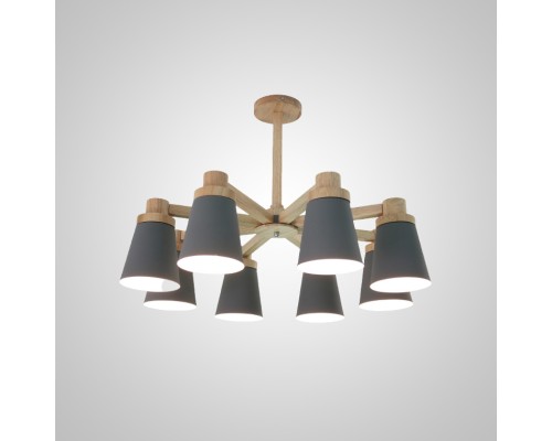 Потолочная люстра PROP 8 Grey ImperiumLoft