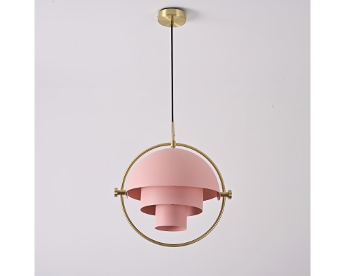 Подвесной светильник Louis Weisdorff Gubi Multi-lite Pendant Pink ImperiumLoft