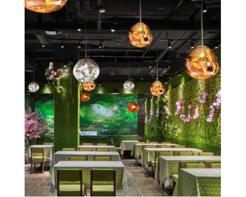 Подвесной светильник Tom Dixon Melt Pendant Silver D38 ImperiumLoft