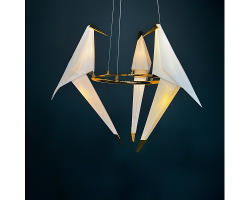 Подвесная люстра Origami Bird Chandelier 3