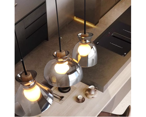 Подвесной светильник  OMG GLASS COIL B ImperiumLoft