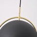 Подвесной светильник Louis Weisdorff Gubi Multi-lite Suspension Lamp Black ImperiumLoft
