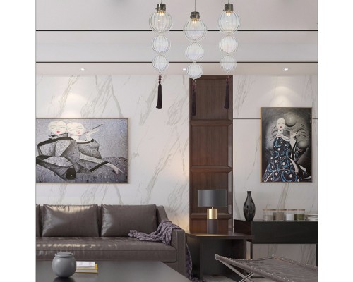 Подвесной светильник Heathfield Lighting - Medina Pendant Blue ImperiumLoft