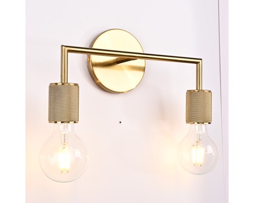 Бра RH Utilitaire Double Sconce Brass