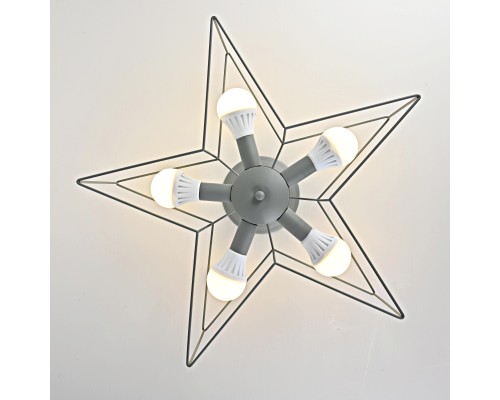 Потолочная люстра ASTERI Gray