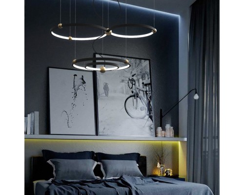 Подвесной кольцевой светильник PLANETARY D30+40