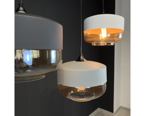 Подвесной светильник NORD D D25 White/Amber ImperiumLoft