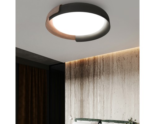 Потолочный светильник ADDA Black/Beton