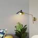 Настенный светильник HILDBORG L83 Black Matt ImperiumLoft