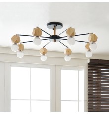 Потолочная люстра JX D90 Black ImperiumLoft