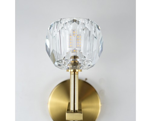 Бра Boule de Cristal Single Sconce Brass