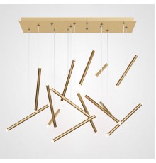 Подвесная люстра Dutti D0068 LED Chandelier Modern 14 Gold ImperiumLoft