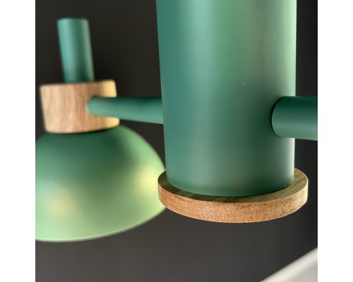 Люстра на штанге FANTA A 4 lights Green ImperiumLoft