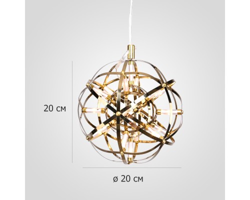 Люстра Mi Raimond Lamp D20 Gold ImperiumLoft